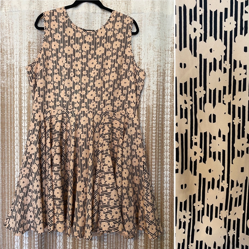 MAISON JULES SKATER DRESS